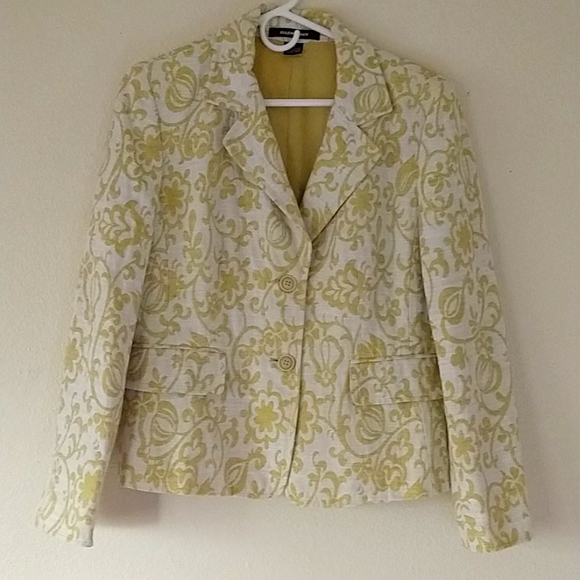 EUC Patterned Ellen Tracy Blazer - Picture 6 of 6